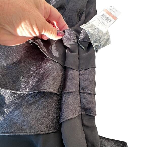 S.L. Fashions 10 PETITE SPECIAL OCCASION dress, black, NWT - Picture 9 of 11